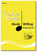 Take Note Music Writing Student Book 1 2nd Edition