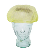 Bastion Polypropylene Crimped Beret 21 Inch Yellow Carton 1000
