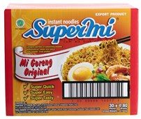 Supermi Mi Goreng Noodle 30 x 80g
