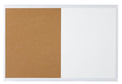 Quartet Basics Combo Board White Frame 600X900Mm
