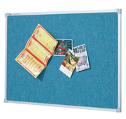 Quartet Bulletin Board Fabric 600X900Mm Wedgewood
