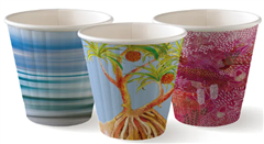 Art Series Double Wall BioCup 295ml  8oz 90mm 50Pck