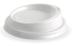 BioPak Sipper Lid 6to12oz 80mm White 1000 Carton