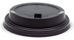 BioPak BioCup 90mm Large Black PLA Lid 1000 Carton