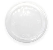 BioPak Flat Lid 60ml Sauce and 150to280ml Clear 1000 Carton