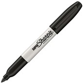 Sharpie Super Marker Black 15mm Each Sold as Each 12 in a Box