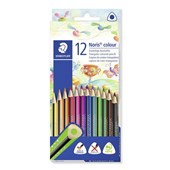 Staedtler Noris Junior Triangular Coloured Pencils 12Pk