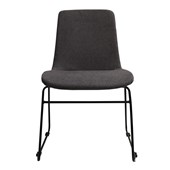 Tempo Visitor Chair  Grey Fabric