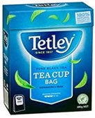 Tetley Black Tea Cup Bags 100 Sachets Sold as Each 6 in a Box