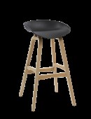 Virgo Stool  Black Shell