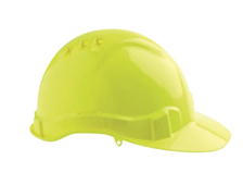 3M TA570 Safety Helmet Vented ABS Fluoro Ylw Bx10