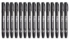 Artline Supreme Permanent Marker 04 mm Black Box of 12