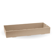 BioPak BioBoard Large Catering Tray Base Sleeve 10 Sold as Sleeve 10 5 in a Carton