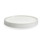 BioPak BioBowl 430950ml  1232oz White Paper Lid Sleeve 25 Sold as Sleeve 25 20 in a Carton