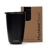 BioPak 12oz HuskeeSteel Black  Sleeve 1 Sold as Sleeve 1 12 in a Carton