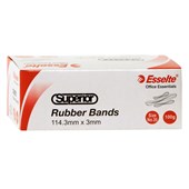Esselte Rubber Bands 100g Size 35 Natural Box