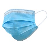 Bastion Surgical Level 2 Face Mask Blue Box 50 Sold as Each 20 in a Carton